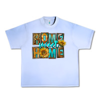Grape Ice Western Home Sweet Home Urban Heavy Tee - FaDigitalArtStudio