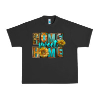 Pigment Black Western Home Sweet Home Urban Heavy Tee - FaDigitalArtStudio
