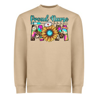 Mushroom proud nurse mom Heavyweight Sweatshirt - JahusDesignShop