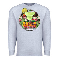 Heather Grey salty Premium Sweatshirt - JahusDesignShop