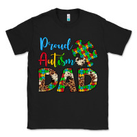 Black proud autism dad Classic Tee - Artiststas