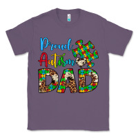 Lavender proud autism dad Classic Tee - Artiststas