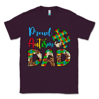 Plum proud autism dad Classic Tee - Artiststas