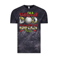 Cloud Black I'm a Volleyball Dad we don't do that keep calm Vintage Tee - BundleAndBundleShop