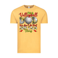 Vintage Mustard I'm a Volleyball Dad we don't do that keep calm Vintage Tee - BundleAndBundleShop