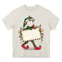 Cream customize christmas elf Heavy Core Tee - CowGirlArtShop