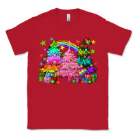 Red pride christmas trees Classic Tee - HowdyJamesFarm