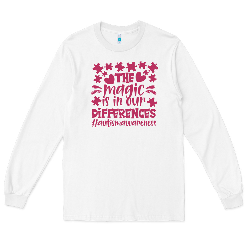 The Magic Is In Our Diference Long Sleeve Tee by CowhideDigitalArt | Teevron