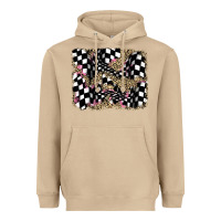 Mushroom racing leopard backgraund Heavyweight Hoodie - JahusDesignShop
