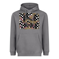 Storm racing leopard backgraund Heavyweight Hoodie - JahusDesignShop
