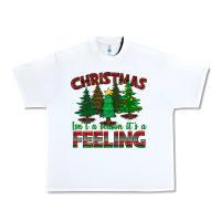 Christmas Isn't A Season It's A Feeling Urban Heavy Tee | Teevron