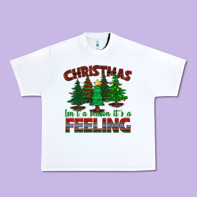 Christmas Isn't A Season It's A Feeling Urban Heavy Tee Designed By Bundleandbundleshop
