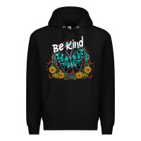 Black be kind Premium Hoodie - SublimationCraftShop