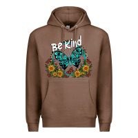 Chestnut be kind Premium Hoodie - SublimationCraftShop