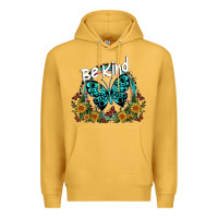 Mustard be kind Premium Hoodie - SublimationCraftShop