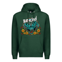 Sports Green be kind Premium Hoodie - SublimationCraftShop