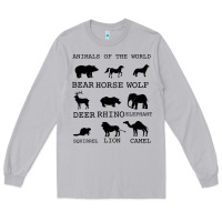Moon Dust Anımals Of The World Long Sleeve Tee - Bettercallsaul