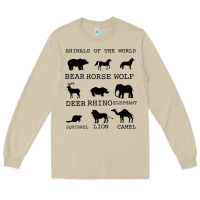 Mushroom Anımals Of The World Long Sleeve Tee - Bettercallsaul