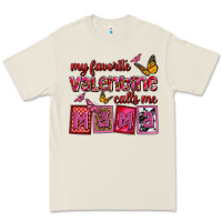 My Favorite Valentine Calls Me Mama Premium Tee | Teevron