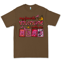 Cacao my favorite valentine calls me mama Premium Tee - OliviaCreatesArt