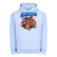 Pigment Grape Ice Afro american girl sneakers Urban Hoodie - RanaPortraitStore