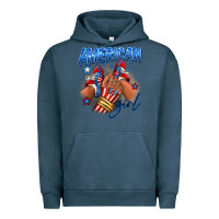 Pigment Midnight Navy Afro american girl sneakers Urban Hoodie - RanaPortraitStore