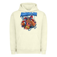 Afro American Girl Sneakers Urban Hoodie | Teevron