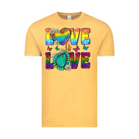 Vintage Mustard Western Love LGBTQ Tumbler Vintage Tee - BundleAndBundleShop