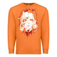 Carrot friends horror face mashup horror movies halloween Premium Sweatshirt - artisFamous