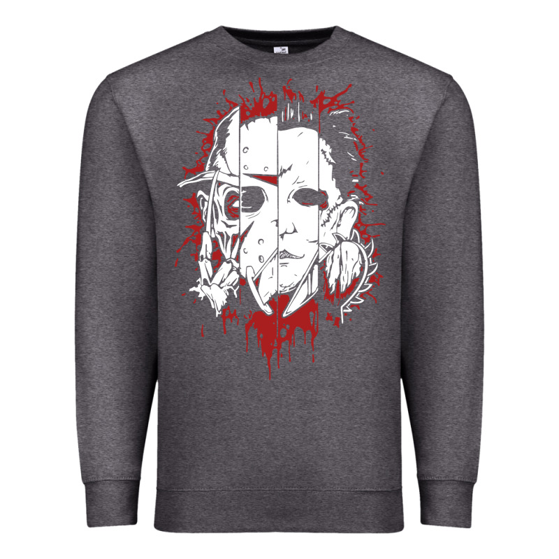 Friends Horror Face Mashup Horror Movies Halloween Premium Sweatshirt by artisFamous | Teevron