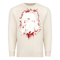 Sandshell friends horror face mashup horror movies halloween Premium Sweatshirt - artisFamous