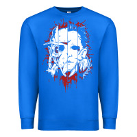 True Royal friends horror face mashup horror movies halloween Premium Sweatshirt - artisFamous