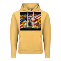 Vintage Mustard Western 4th Of July Sheep Vintage Hoodie - LillyAllenDesigns