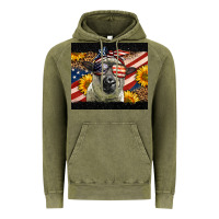 Vintage Olive Western 4th Of July Sheep Vintage Hoodie - LillyAllenDesigns