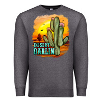 Charcoal Heather desert darlin' Premium Sweatshirt - JahusDesignShop