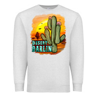 Oatmeal Heather desert darlin' Premium Sweatshirt - JahusDesignShop