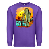 Purple desert darlin' Premium Sweatshirt - JahusDesignShop