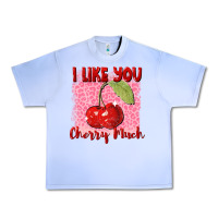 Grape Ice i like you cherry much Urban Heavy Tee - FaDigitalArtStudio