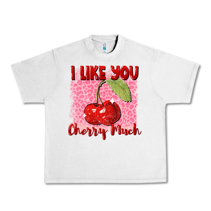 I Like You Cherry Much Urban Heavy Tee by FaDigitalArtStudio | Teevron