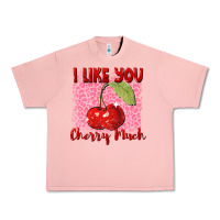 Salmon i like you cherry much Urban Heavy Tee - FaDigitalArtStudio