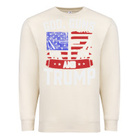 Sandshell god guns and trump Premium Sweatshirt - artisFamous