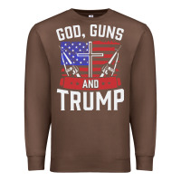 Chestnut god guns and trump Premium Sweatshirt - artisFamous