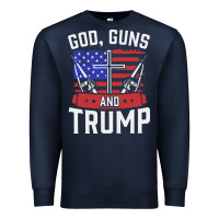 Navy god guns and trump Premium Sweatshirt - artisFamous