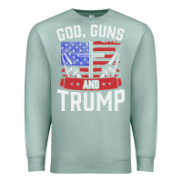 Seafoam god guns and trump Premium Sweatshirt - artisFamous