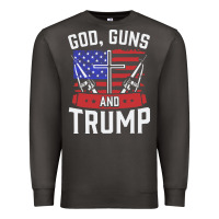Smoke god guns and trump Premium Sweatshirt - artisFamous