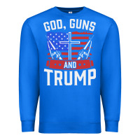 God Guns And Trump Premium Sweatshirt | Teevron