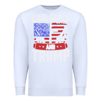 White god guns and trump Premium Sweatshirt - artisFamous