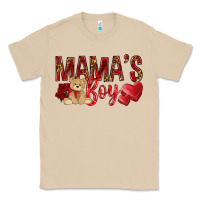 Mushroom Mamas boy with leopard mother's day Classic Tee - HowdyJamesFarm