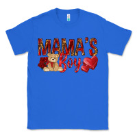 True Royal Mamas boy with leopard mother's day Classic Tee - HowdyJamesFarm