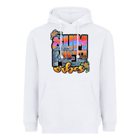 White sum mer vibes Heavyweight Hoodie - JahusDesignShop